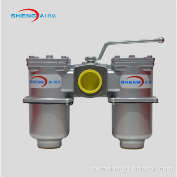 Cast Iron Duplex Housing Return Line Oil Filter